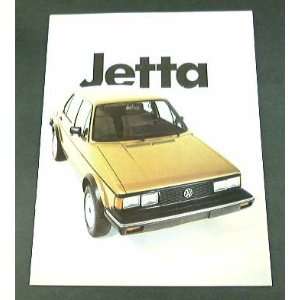  1982 82 VW Volkswagen JETTA BROCHURE 