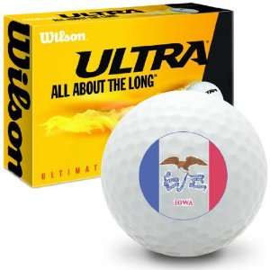  Iowa   Wilson Ultra Ultimate Distance Golf Balls Sports 