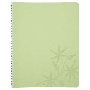 Day Timer Mom Notebook Planner, Green Vinyl, 9 x 11.25 Inches, July 