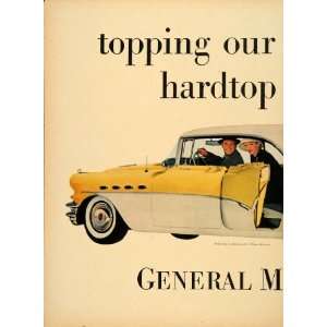  1956 Ad General Motors Buick Yellow Riviera Automobile 