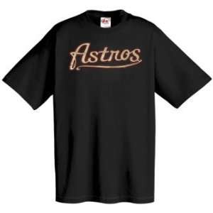  Houston Astros MLB Majestic ProStyle T Shirt Sports 
