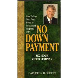  No Down Payment Video Seminar (VHS Tape) 