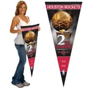 Wincraft Houston Rockets 17X40 Premium Pennant Trophy Edition  