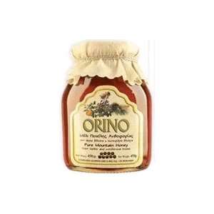 Orino Pure Mountain Honey 450gr.  Grocery & Gourmet Food