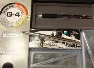 Fisher Space Pen Chrome Trekker w/ Carabiner Clip SC725  