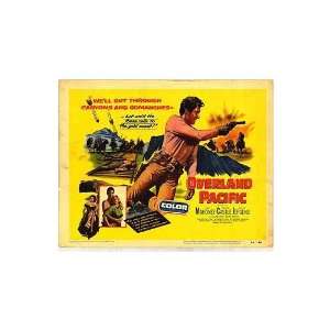  Overland Pacific Original Movie Poster, 14 x 11 (1954 