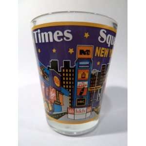 New York City Times Square Shot Glass 