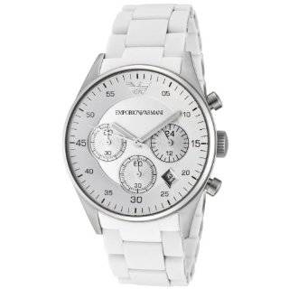 Emporio Armani Womens AR5867 Silver Dial Watch