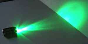 VOLT 9V GREEN LED SNAP CAP ULTRA LITE FLASH LIGHT  