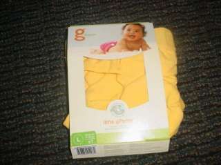 YELLOW NEW large GPANTS GDIAPER W/ POUCH  