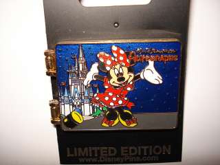 Disney Pin Trading Spotlight Minnie Autograph Book Walt Disney World 
