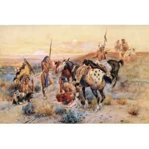   Marion Russell   24 x 16 inches   First Wagon Trail