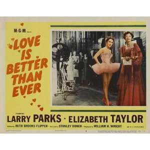 Love is Better Than Ever   Movie Poster   11 x 17 