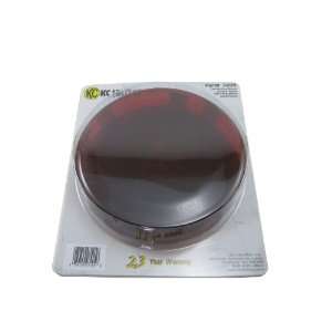  KC Hilites 7205 6 Red Acrylic Lite Shield   Pack of 2 