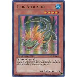 Yugioh Legendary Collection 2 Lion Alliagator Ultra Rare  Toys 
