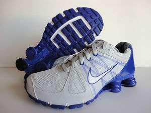 NEW Womens Nike Shox Agent+ Size 9 Running Shoes Grey/Purple (438683 