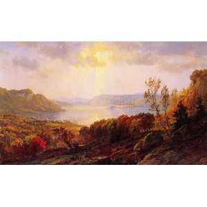 FRAMED oil paintings   Jasper Francis Cropsey   24 x 14 inches   On 
