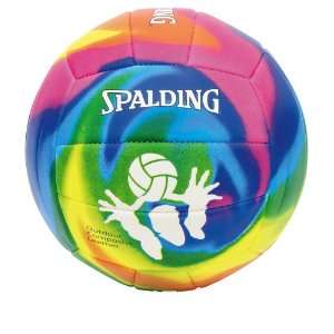   62 757 Spalding Tie Dye Volleyball 