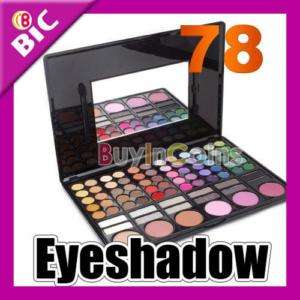 Pro 78 Full Color Eyeshadow Gloss Palette Fashion  