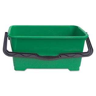 Unger New Pro Bucket, 6 Gal, Plastic, Green 