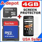 4GB MicroSD Memory Card +Screen Film For Samsung Galaxy Precedent 