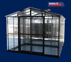 DuraMax 10x10 Outdoor Metal Garden Greenhouse Kit (80411)  