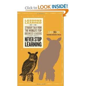  Never Stop Learning (Lessons Learned) [Paperback] Fifty 