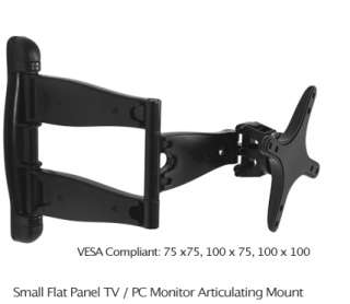 NEW LCD Monitor Flat Panel TV Tilt Swing Arm Wall Mount  