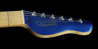 GMW Electric Guitar Maple Fretboard Floyd Rose Tremolo Metallic Blue 