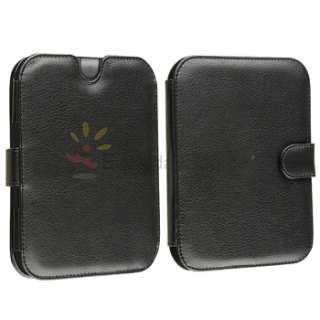   Simple Touch/GlowLight Reader Black Leather Cover Case Pouch  