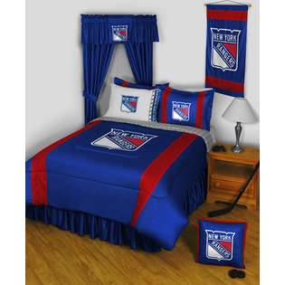 American Sports Sidelines Comforter   New York Rangers NHL /Color 