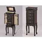 Acme Furniture Tiana Jewelry Armoire in Espresso Finish by Acme