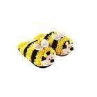 Aromahome and Aroma Home Yellow Bumble Bee Fuzzy Friends Slippers One 