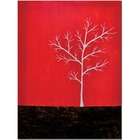Red Art Canvas Painting  