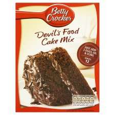 Betty Crocker Devils Food Cake Mix 500G   Groceries   Tesco Groceries