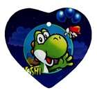   Collectibles Star Ornament (2 Sided) of Yoshi and Baby Mario Drawing