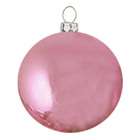   Baby Pink Commercial Shatterproof Christmas Ball Ornament 4 (100mm