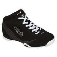 Fila Boys Slingshot Basketball Shoe   Black/White 