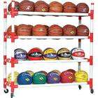 Champion Sports 40 Ball Heavy Duty Ball Storage Cart