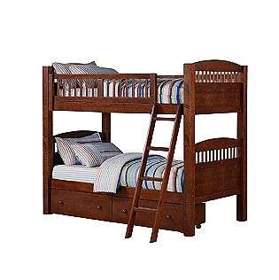 Bunk Bed Walnut  Dorel For the Home Bedroom Beds 