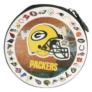  Green Bay Packers CD / DVD / Game Carrying Case (Holds 24 CD 