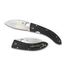   Knife Large With Vg 10 Flat Ground Blade Black Peel Ply G 10 Handle