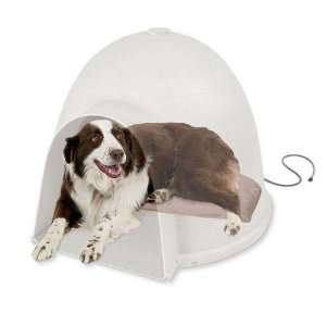  K&H Pet Products Lectro Soft Igloo Style Bed Large 17.5 x 