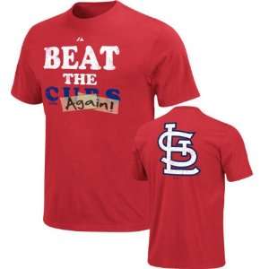 Mens St. Louis Cardinals Beat The Cubs Rivarly Tshirt  