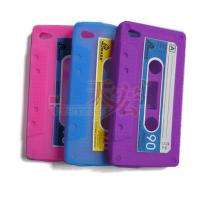   Cassette tape Silicone Skin Case Protector for Apple iPhone 4  