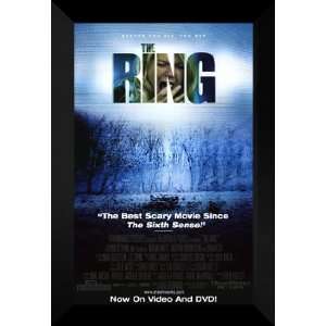 The Ring 27x40 FRAMED Movie Poster   Style C   2002 