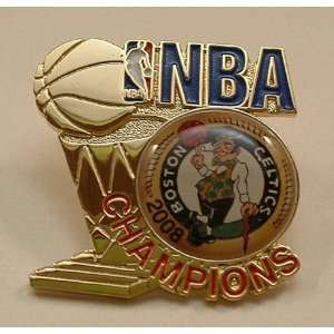 2008 BOSTON CELTICS NBA BASKETBALL CHAMPIONS PIN 