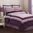Lush Decor Starlet Juvy 4pc Full Comforter Set Purple