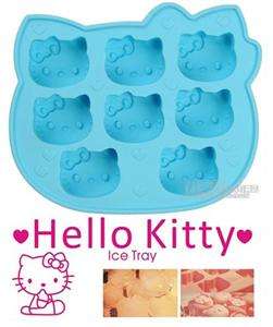 8tray Hello Kitty Ice Jelly Chocolate Mold Silicon  