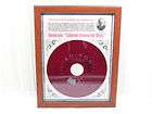 RARE Framed old Historic “EDISON DIAMOND DISC” Record  